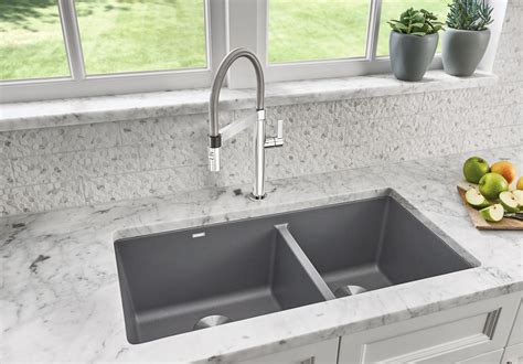 BLANCO SILGRANIT PRECIS U 1 3/4 UNDERMOUNT Sink | Carina Design