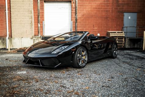 PICTURE CAR SERVICES LTD | Lamborghini Gallardo Spyder Convertible Black 2011 Convertible ...