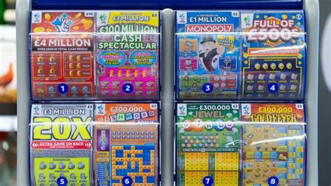 Under-18s banned from lottery scratchcards in crackdown - BBC News