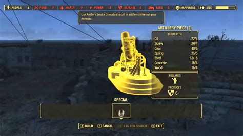 Fallout 4 Old Guns How To Build And Assign Settlers To The Artillary ...