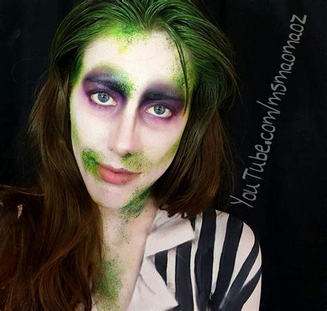 BeetleJuice face paint | Horror Amino