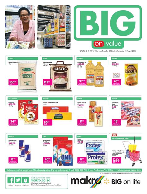 Makro Catalogue 28 July - 10 August 2016. Food Offers!