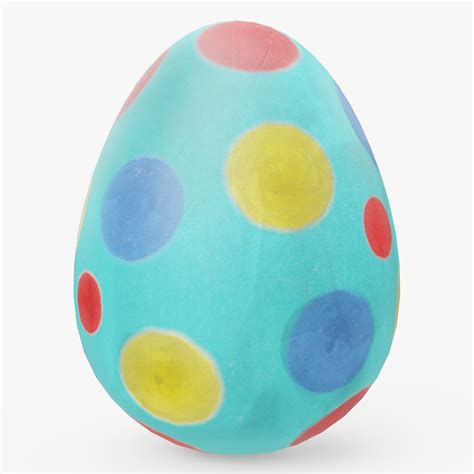 3D decorated easter egg 02 - TurboSquid 1452926