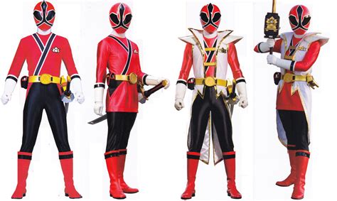 Henshin Grid: Comparing the two Red Samurai Rangers