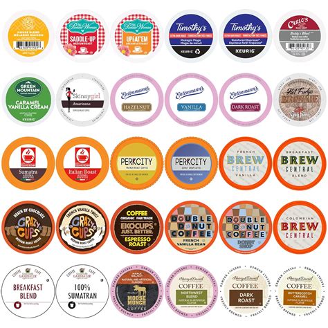 Amazon.com : Coffee Variety Sampler Pack for Keurig K-Cup Brewers, 30 ...