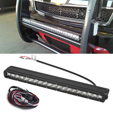 21'' 100W Offroad LED Work light Bar 12V 24V ATV Truck Trailer Car Auto Pickup ATV VAN Camper ...