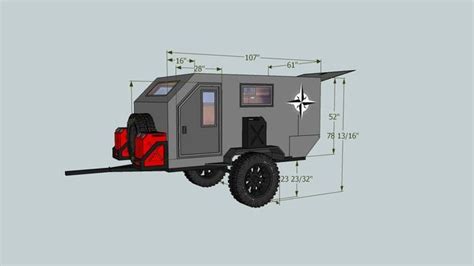 Camping Jeep, Camping Trailer Diy, Off Road Camper Trailer, Camping ...