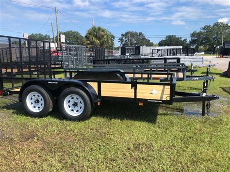 2023 Triple Crown Trailers 6x12 Single Axle with 2' Mesh Sides Utility Trailer | Orlando, FL ...