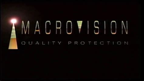 CP Macrovision Quality Protection Logo 2001 - YouTube