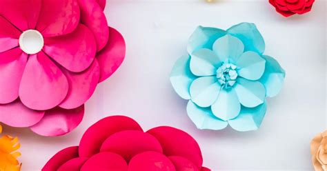 20 Unique 3D Paper Flowers Kids Will Love to Make - Cool Kids Crafts