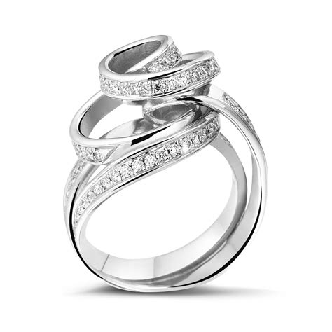 Dancing Lady diamond ring by Baunat | Diamond jewelry designs, Fashion ...