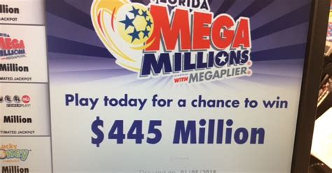 Mega Millions $450M won by one Florida player