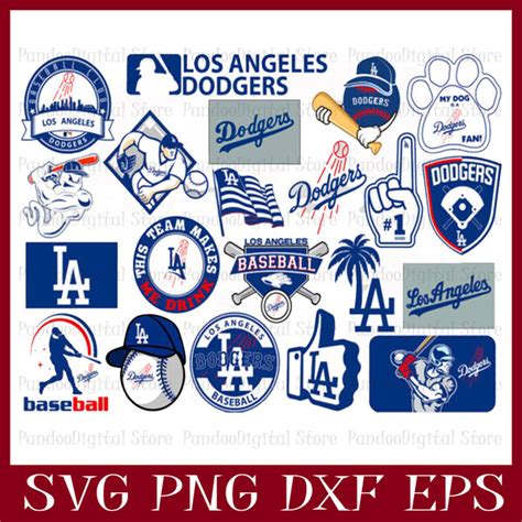 Los Angeles Dodgers Logo svg, Los Angeles Dodgers png, Cricu - Inspire ...