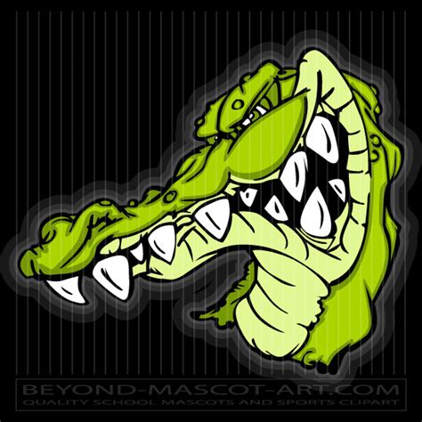 Vector Gator Cartoon Cartoon Vector Gator Head Image