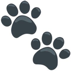 🐾 Paw Prints Emoji — Meaning, Copy & Paste