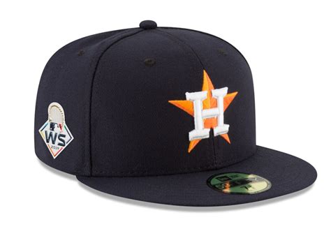 MLB Houston Astros New Era 2019 World Series 59FIFTY Fitted Hat Navy ...