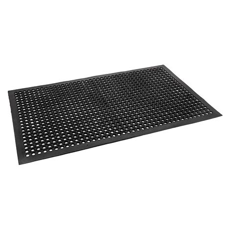 Buy Bonnlo Rubber Floor Mat with Holes, 90x150 CM Entrance Mats, Anti ...