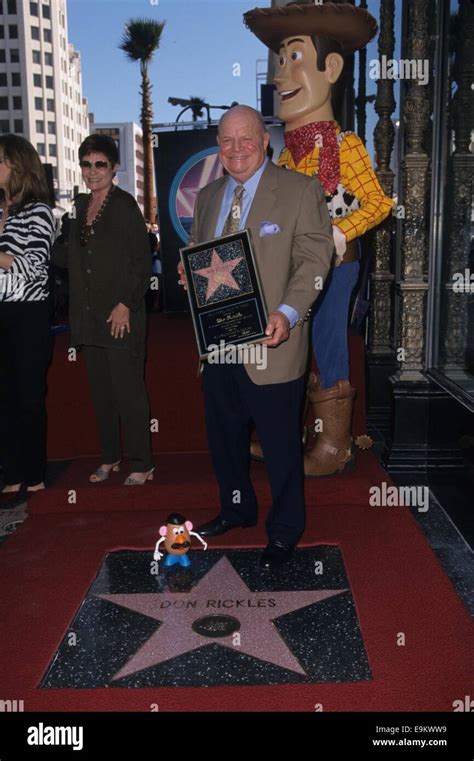 DON RICKLES with Mr. Potato Head at Don Rickles honored with Hollywood Star 2000.k20123fb ...