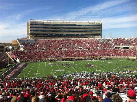 Texas Tech Football Stadium Seating Chart - chartdevelopment