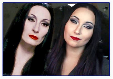 Addams Family Makeup Morticia