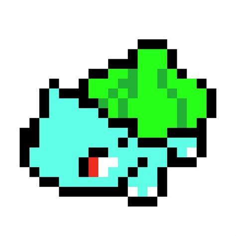 Bulbasaur pixel art | Pokémon Amino