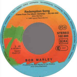 Bob Marley - Redemption Song (1980, Vinyl) | Discogs