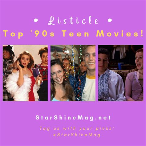 Top '90s Teen Movies ⋆ StarShine Magazine