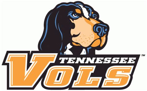 Tennessee Volunteers Logo - Mascot Smokey over script (SportsLogos.Net ...