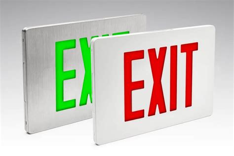 What are Exit Sign Color Requirements? | Isolite