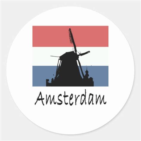 4,000+ Amsterdam Stickers and Amsterdam Sticker Designs | Zazzle