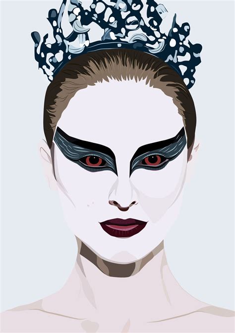 Natalie Portman (Black Swan) Digital Illustration #natalieportman # ...