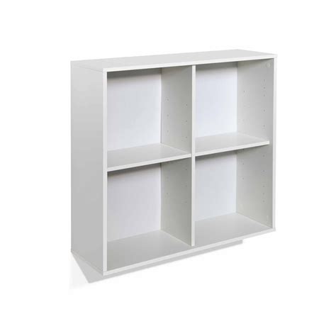 Steens Boxy Low Bookcase White - Bookcases - Meubles