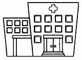 Hospital Coloring Page  Free Printable Pages For Kids sketch template