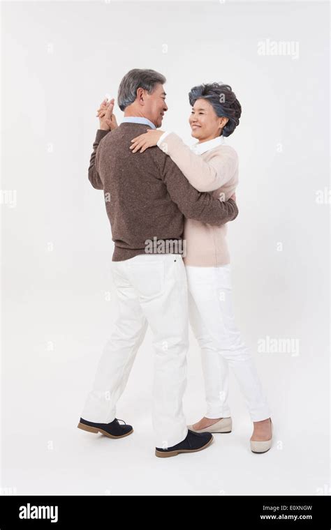 an old couple dancing Stock Photo - Alamy