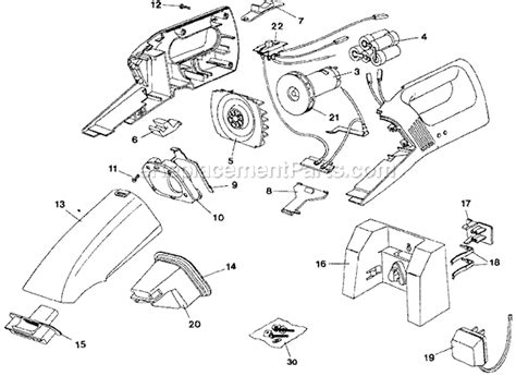 Black and Decker DB2000 - Power Pro Dustbuster Wet / Dry Type 1 - eReplacementParts.com