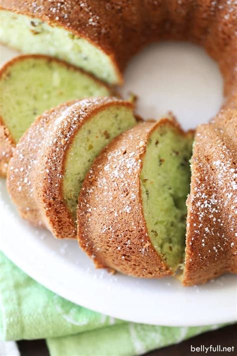 Easy Pistachio Cake Recipe - Belly Full