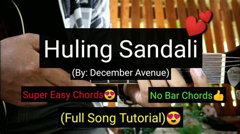 Huling Sandali - December Avenue Acordes - Chordify