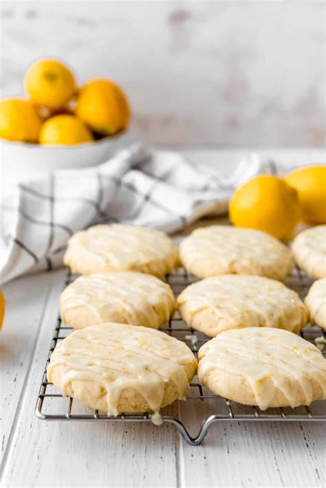 Glazed Lemon Cookies - House of Nash Eats