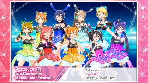 Love Live! Costume Pack 12: μ's Costumes (School Idol Festival) Price