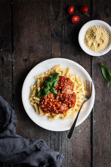 15-Minute Lentil Tomato Pasta - Nourished