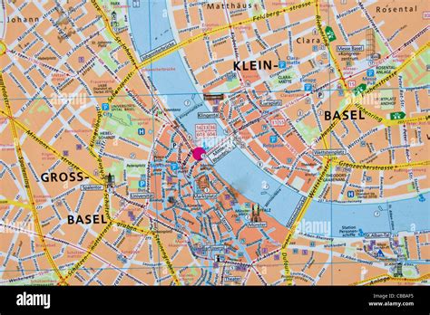 Map Of Basel Switzerland - Zoning Map