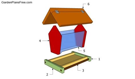 Woodwork Bird Feeder Woodworking Plans PDF Plans