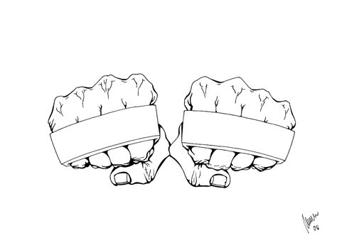 Brass Knuckles Drawing at GetDrawings | Free download