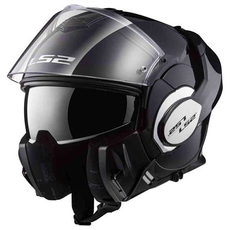 LS2 Motorcycle Helmets-Valiant, Black, Size S: Amazon.co.uk: Car & Motorbike