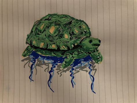 sad turtle. : r/arttocope