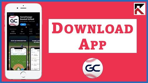 How To Download GameChanger Baseball Softball App iPhone - YouTube