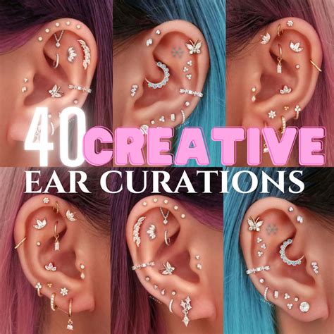 40 of the Most Creative Ear Curation Ideas