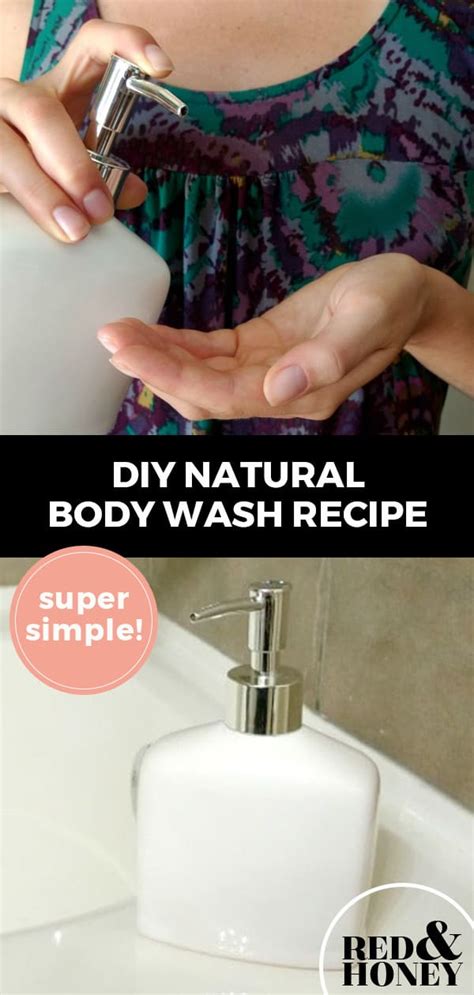 Natural DIY Body Wash (Easy & Effective, with Non-Toxic Ingredients!)