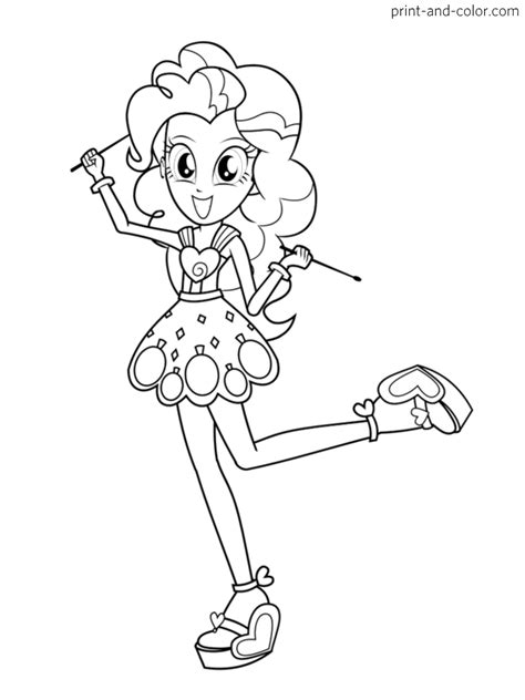 Equestria Girls coloring pages | Print and Color.com