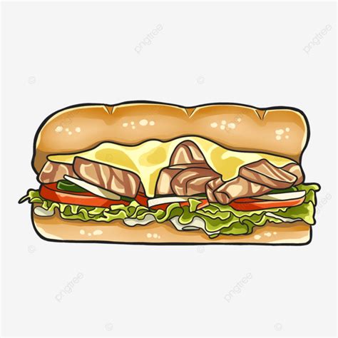 Subway Chicken Teriyaki Sandwich, Subway, Sandwich, Chicken Teriyaki PNG Transparent Clipart ...